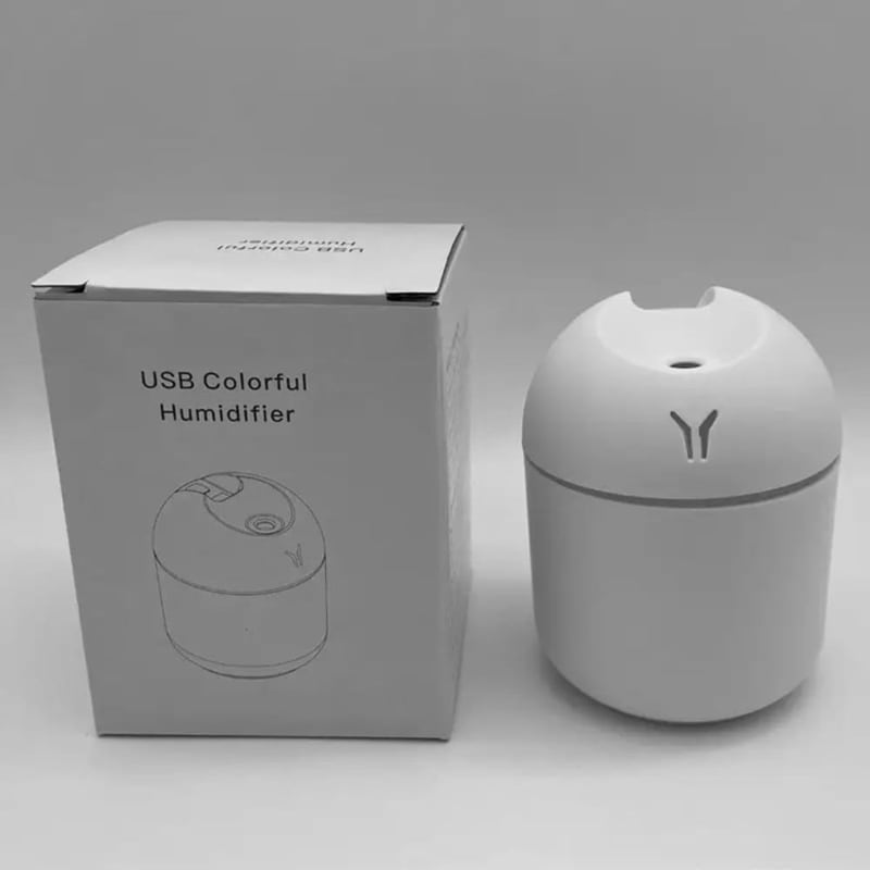 HUMIDIFICADOR DE AROMAS CON LUZ RGB