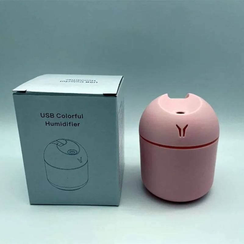 HUMIDIFICADOR DE AROMAS CON LUZ RGB